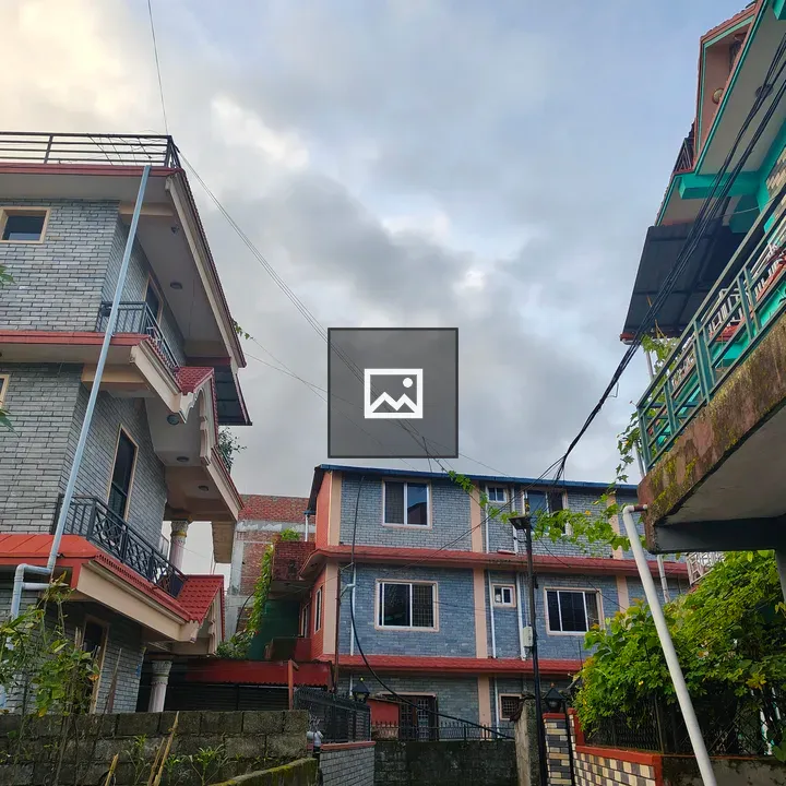 Narrow Path Between Buildings