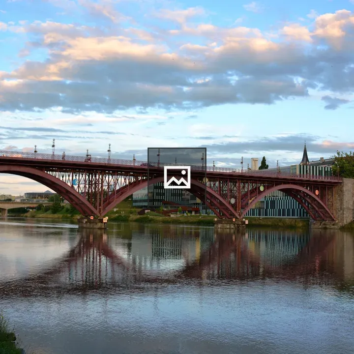 Old bridge in Maribor over Drava