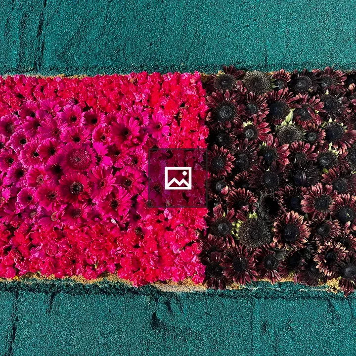Flowers on Sawdust Carpet