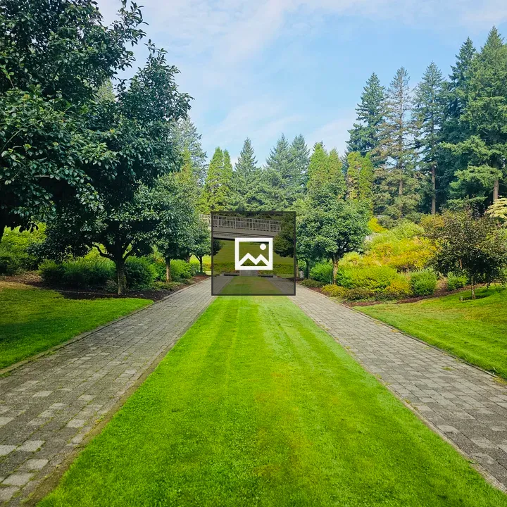 Pathway to a Park Bridge