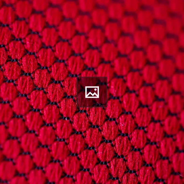 Red nylon pattern textile