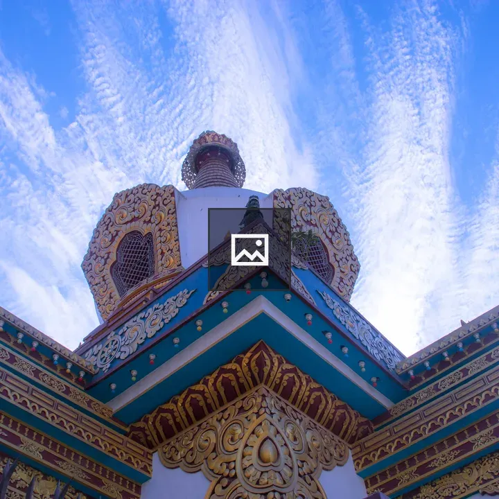 Stupa at Swayambhu Buddha Park