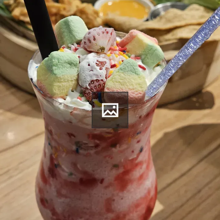 Glass of Ice Cream Dessert