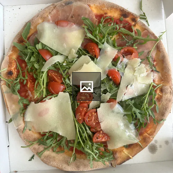 Pizza in Open Takeaway Box