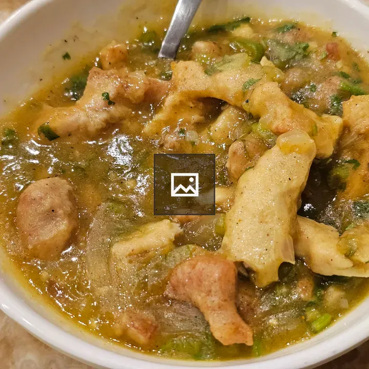 Ginger Chicken Curry in Bowl