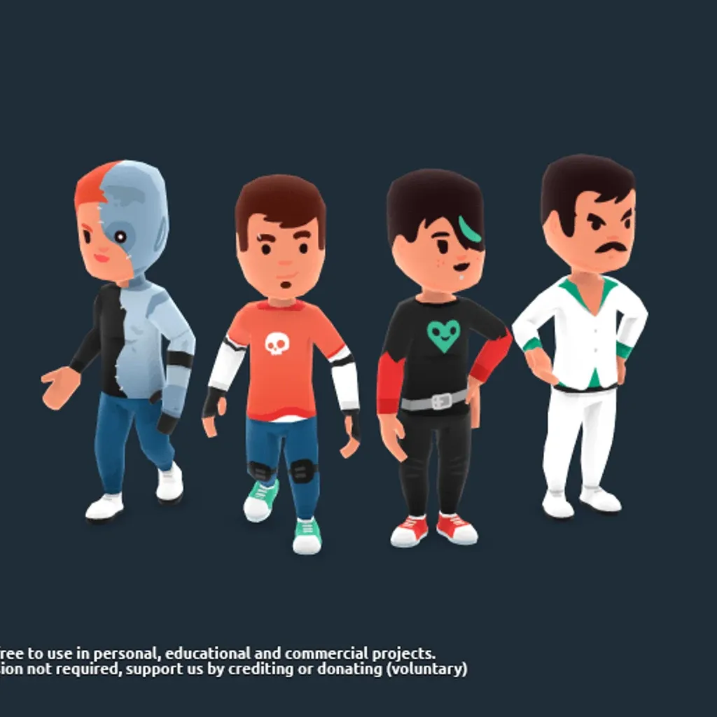Animated Characters Protagonists