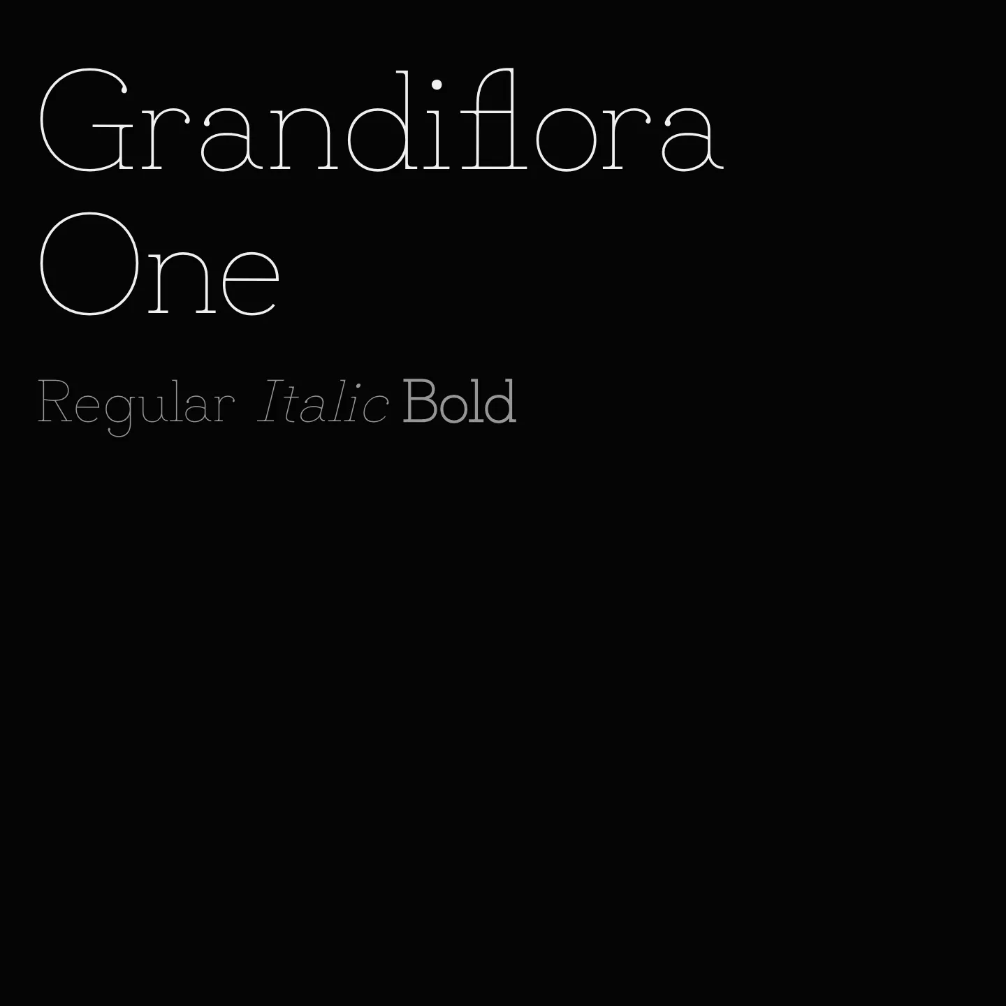 Grandiflora One