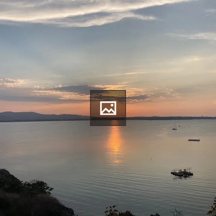 Sunset Over Terraced Water