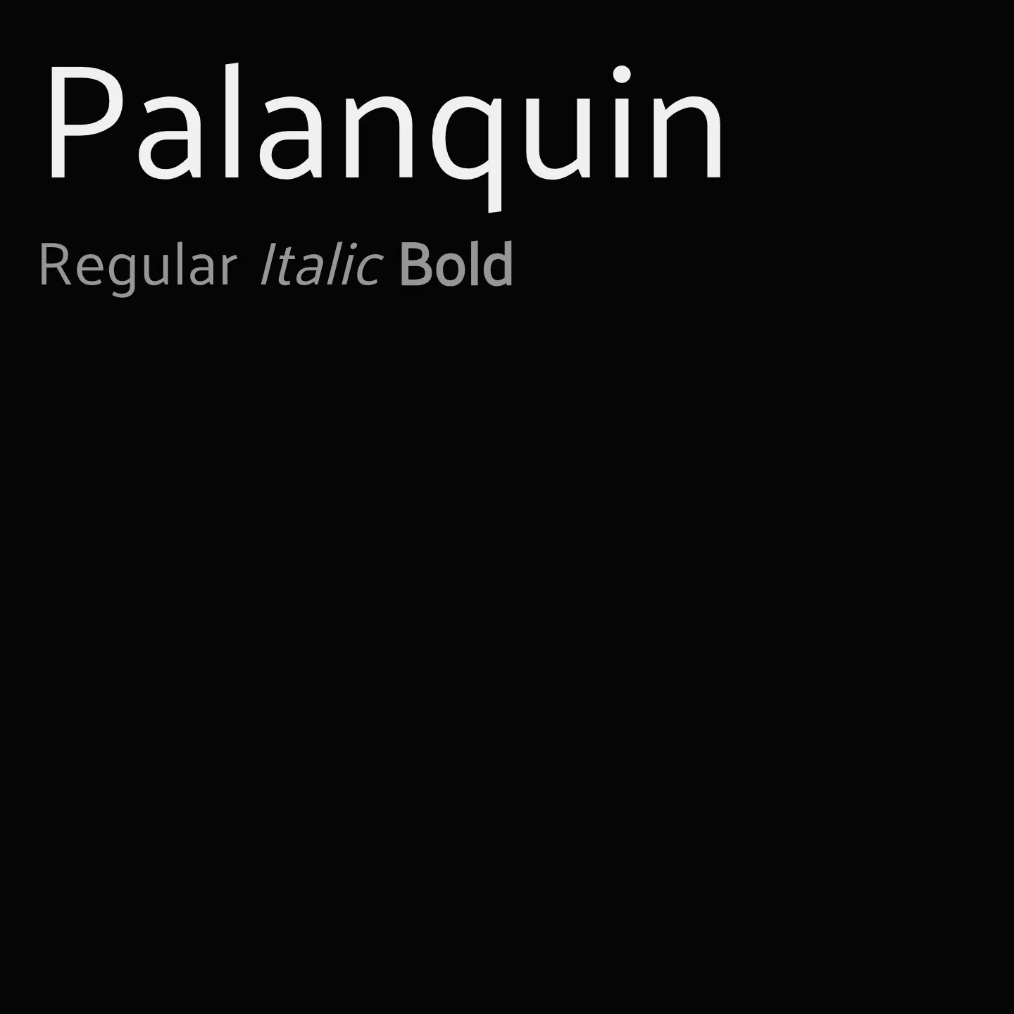 Palanquin