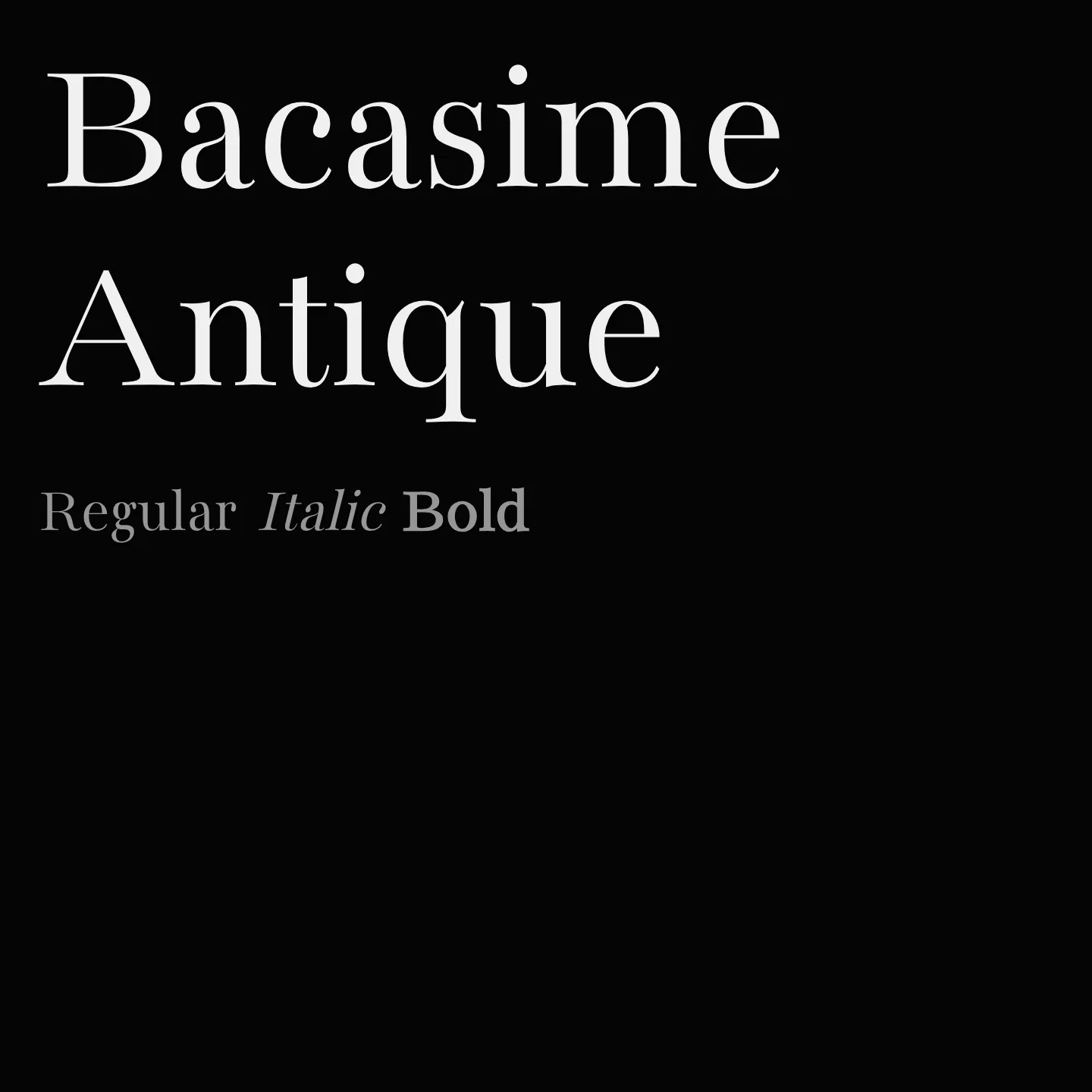 Bacasime Antique