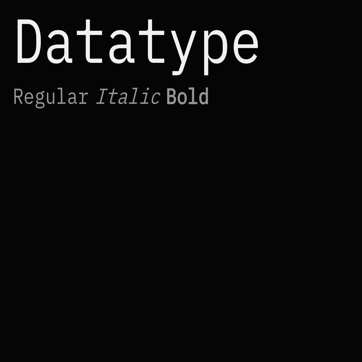 Datatype