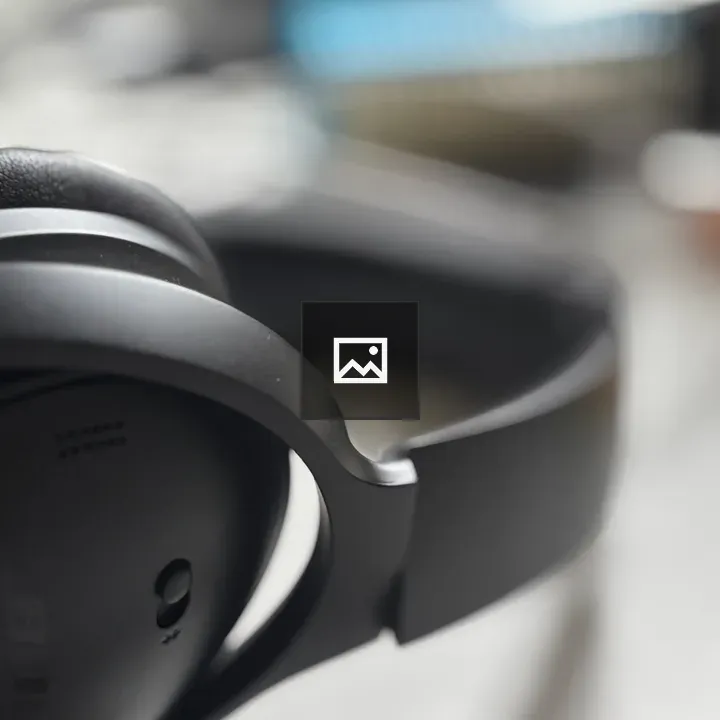 Headphones on Desk