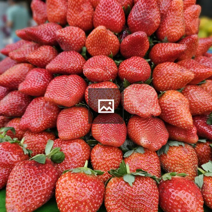 Strawberries at Market in Pune