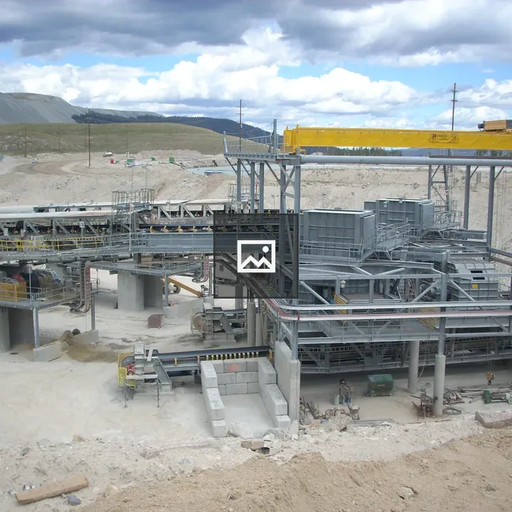 Under Construction Conveyor Tower