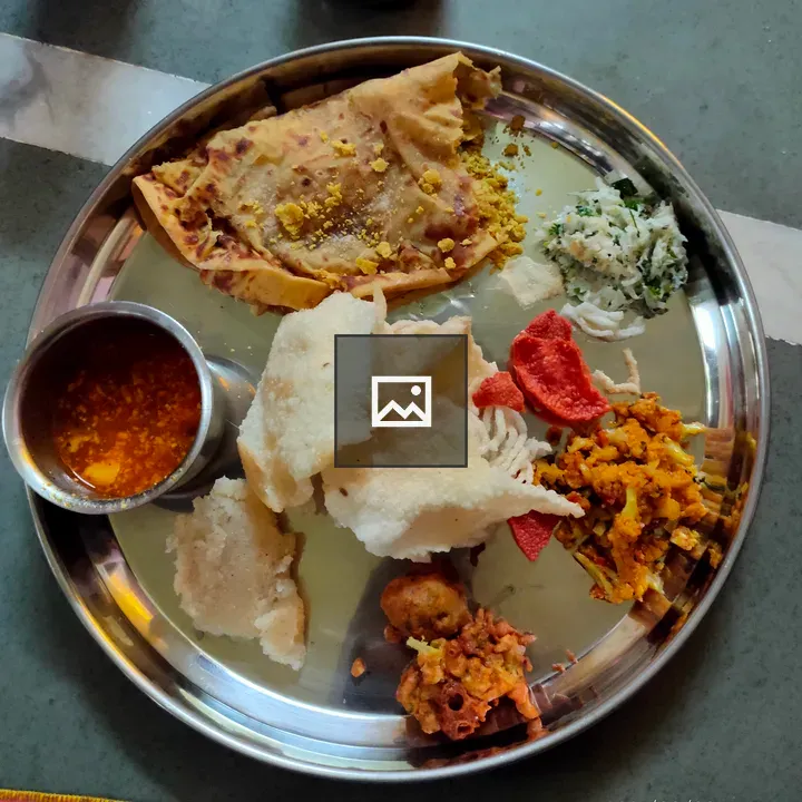 Maharashtrian Puran Poli Dish