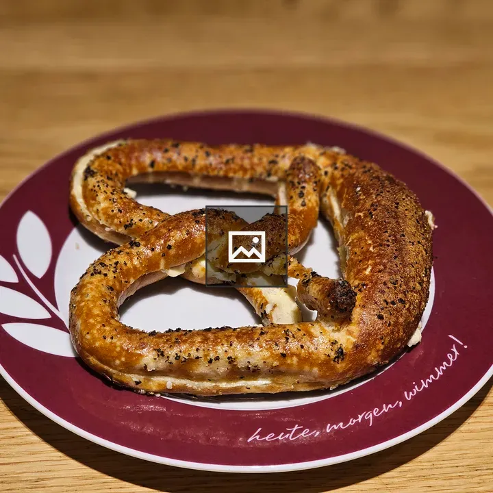 Pretzel on a Plate