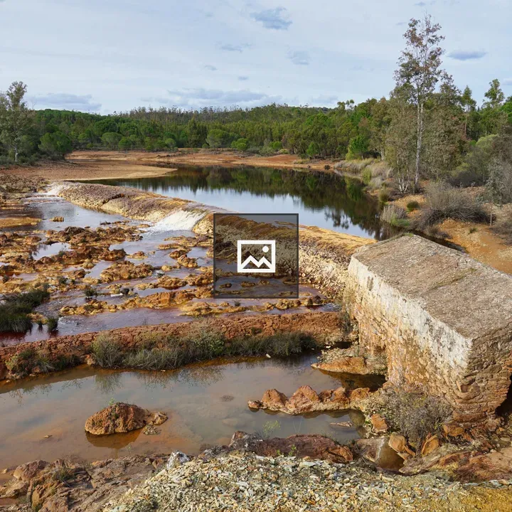 Tinto River with Stone Mill