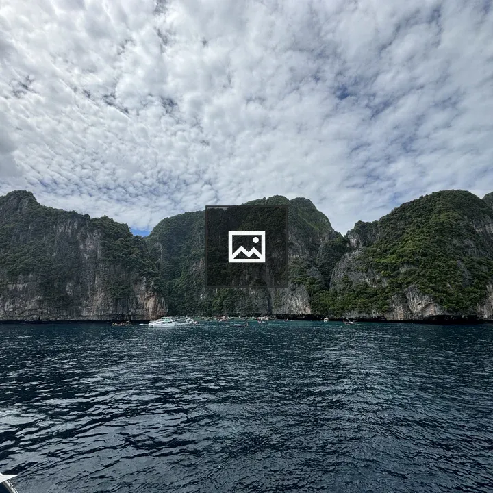 Rocky Cliffs from a Boat