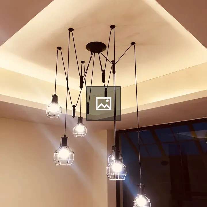 Spider-like light fixture
