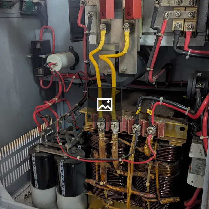 Internal parts of a UPS