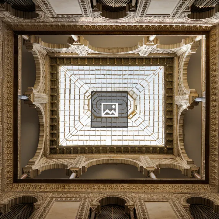 Skylight of Alcázar of Seville