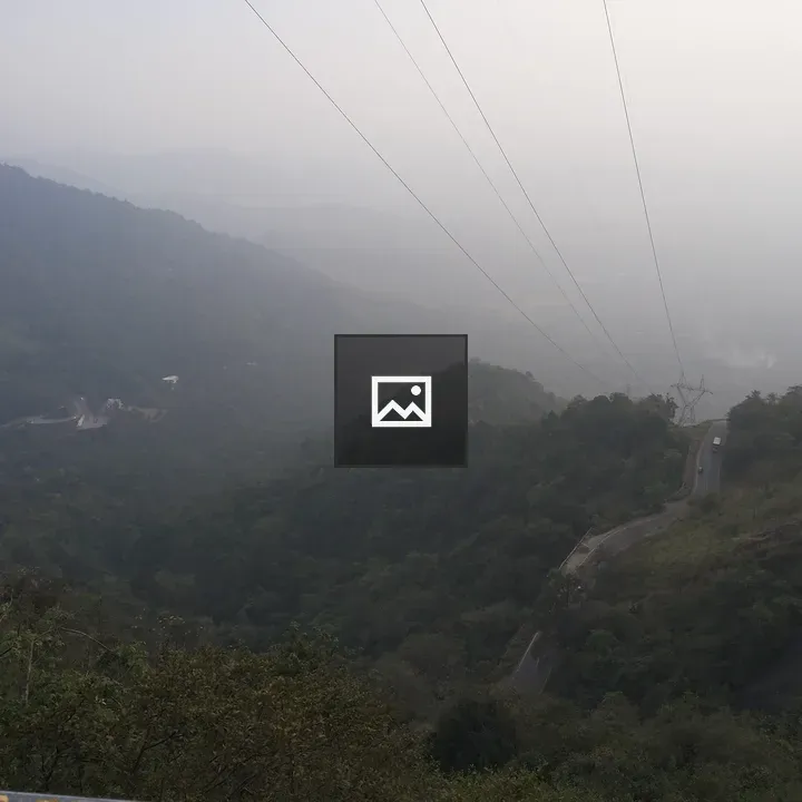 Winding Road in Misty Western Ghats