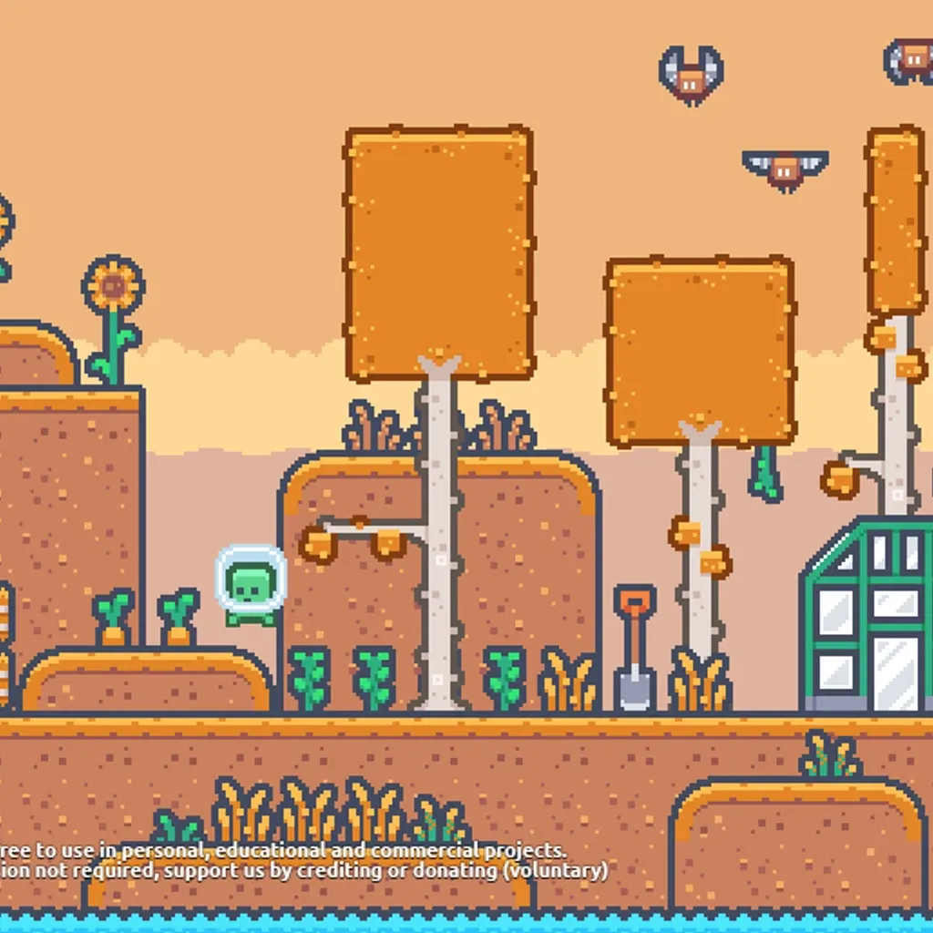 Pixel Platformer Farm Expansion