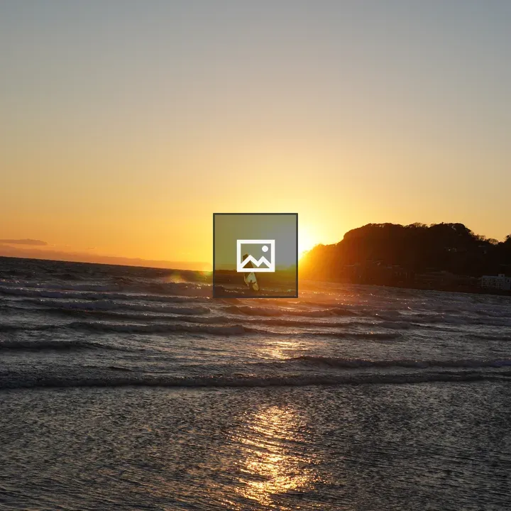 Sunset Vista from the Beach