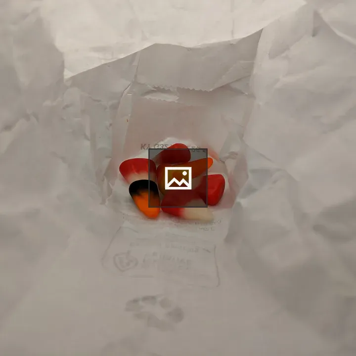 Candy in the bag