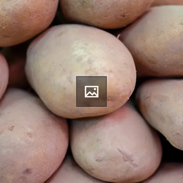 Potatos on Wine Brown Table