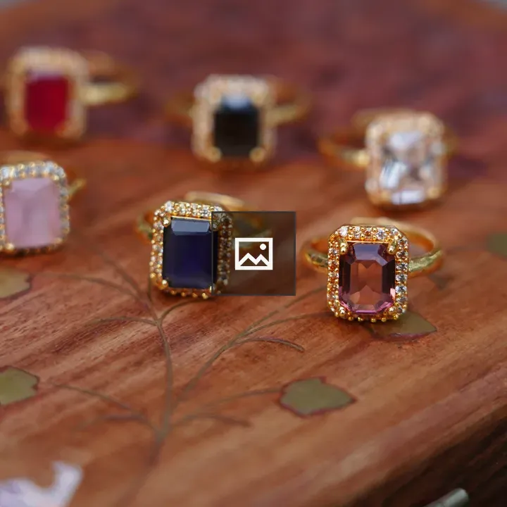 Rings on a Wood Board