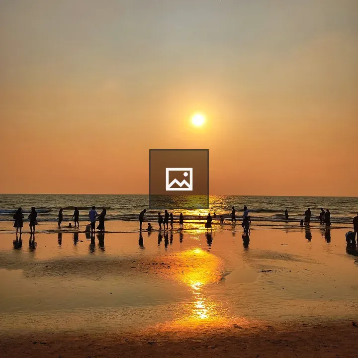 Sunset at Calicut Kozhikode Beach