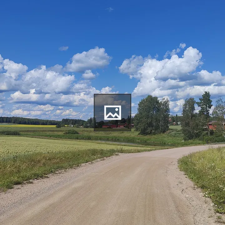 Dirt road and river scene