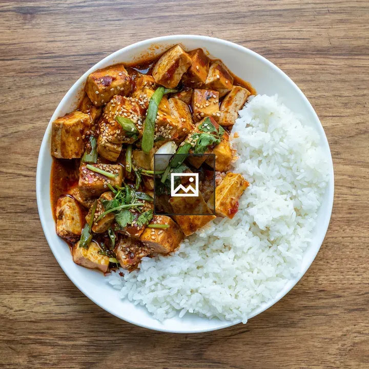 Mapo Tofu with Rice