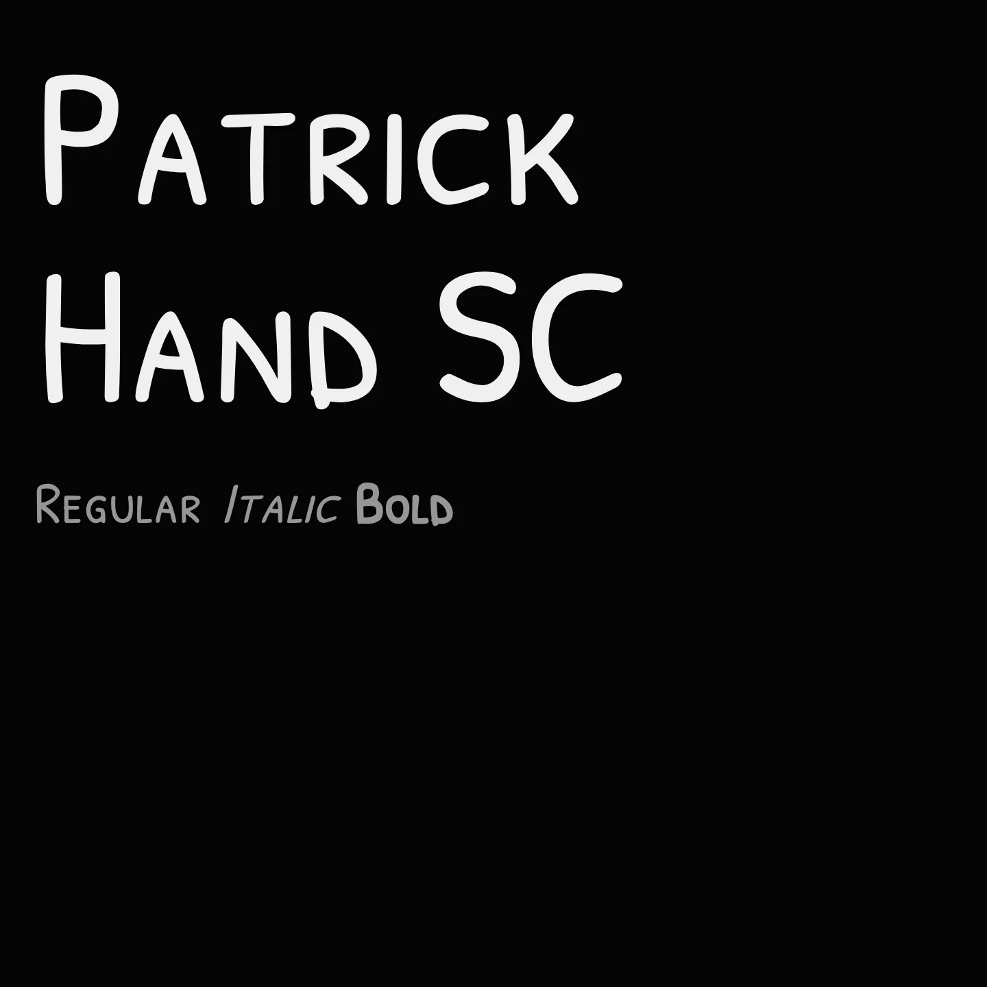 Patrick Hand SC