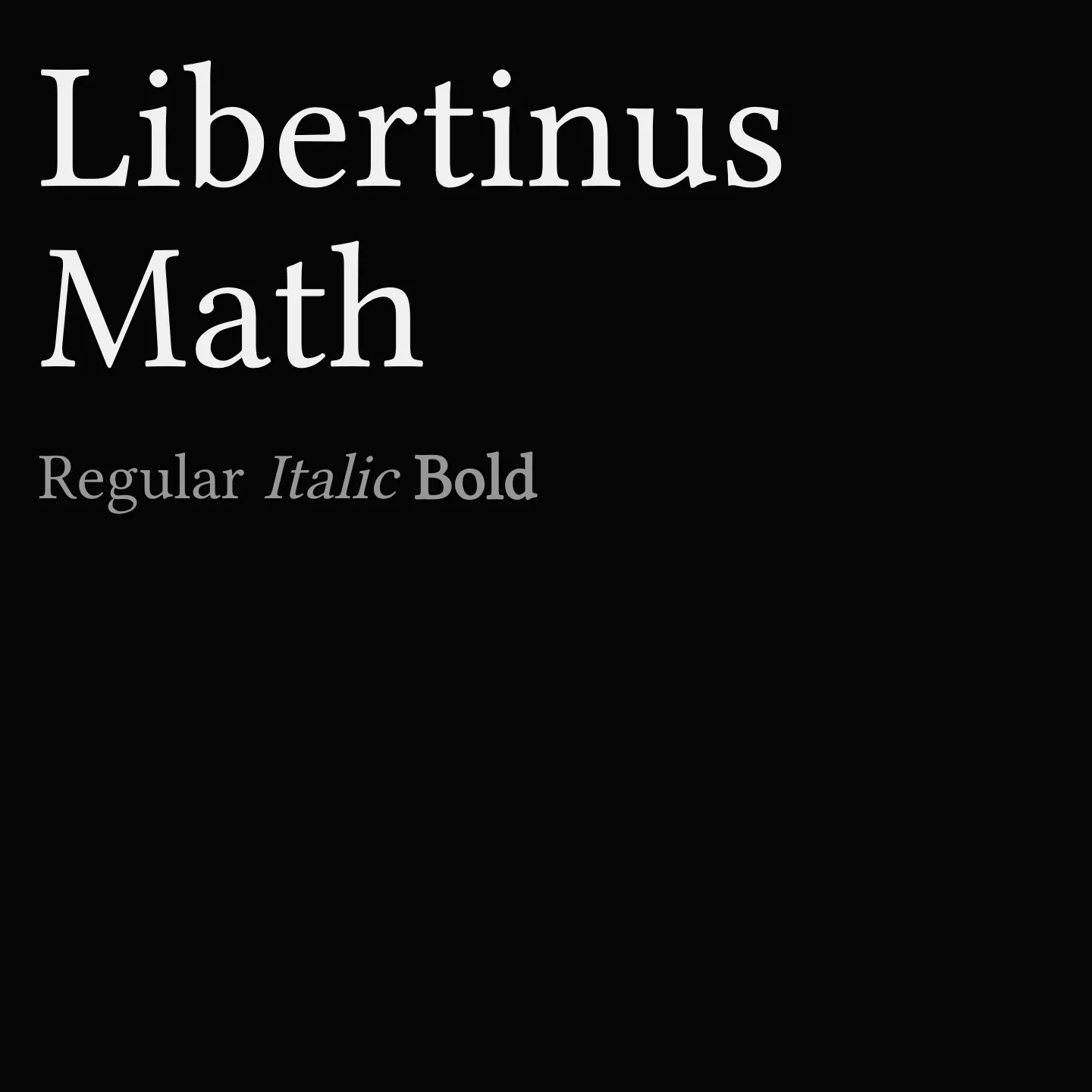 Libertinus Math