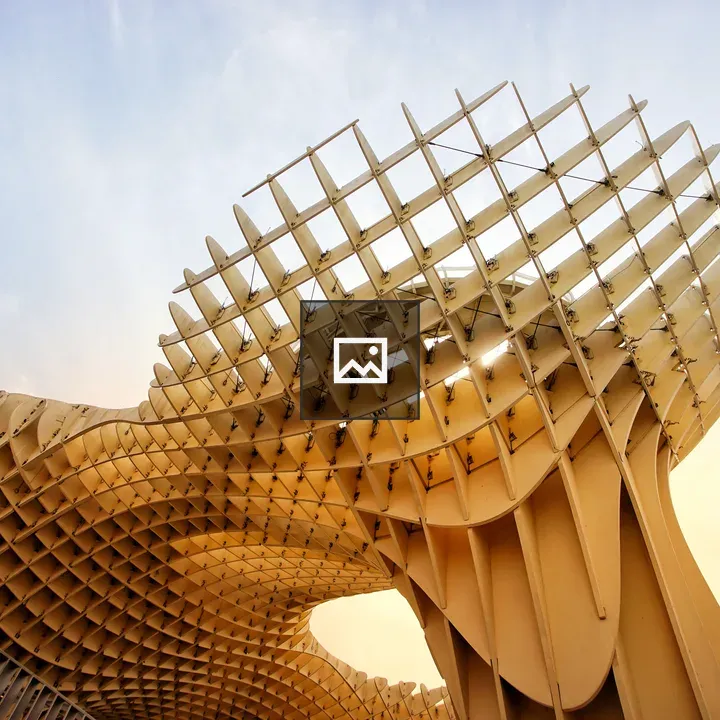 Sky over Metropol Parasol Seville