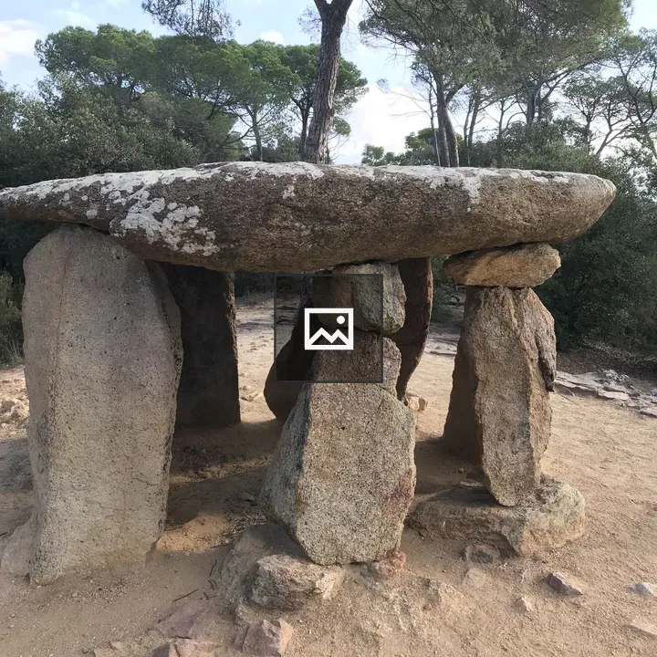 Prehistoric dolmen in Maresme