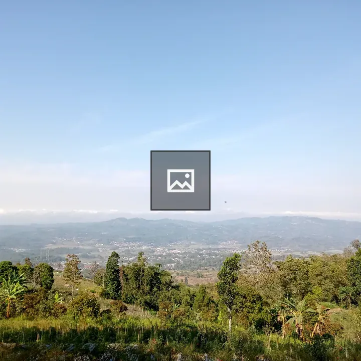 Morning view of Gedong Songo Bandungan