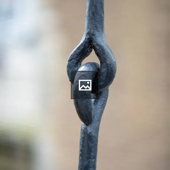 Close-up of an old chain