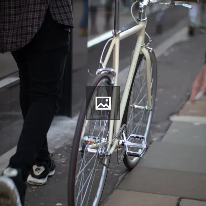 White bike