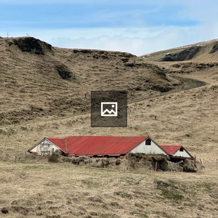 Icelandic turf house