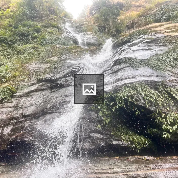 Waterfall by the roadside