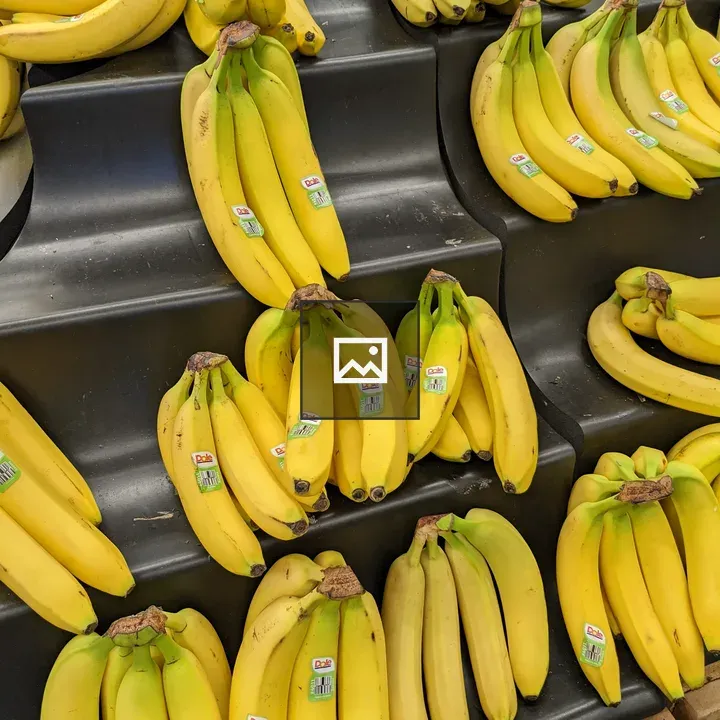 Bananas on Store Shelves