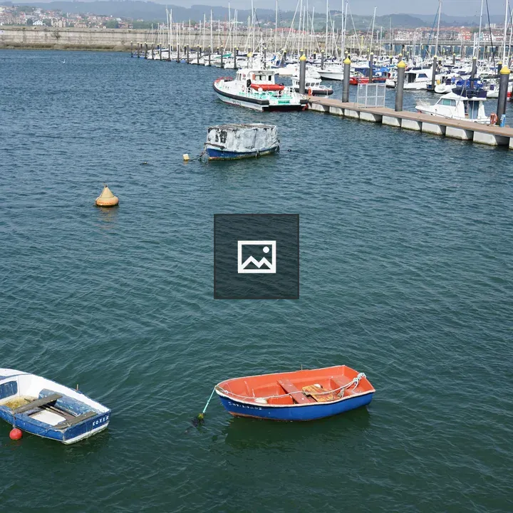 Boats in Santurtzi Marina