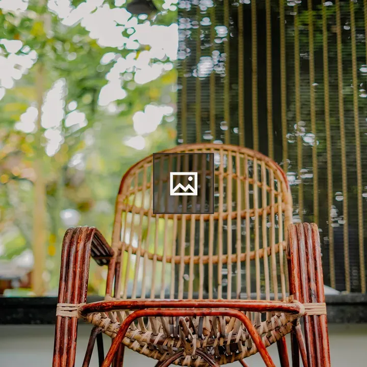 Old style wooden chair