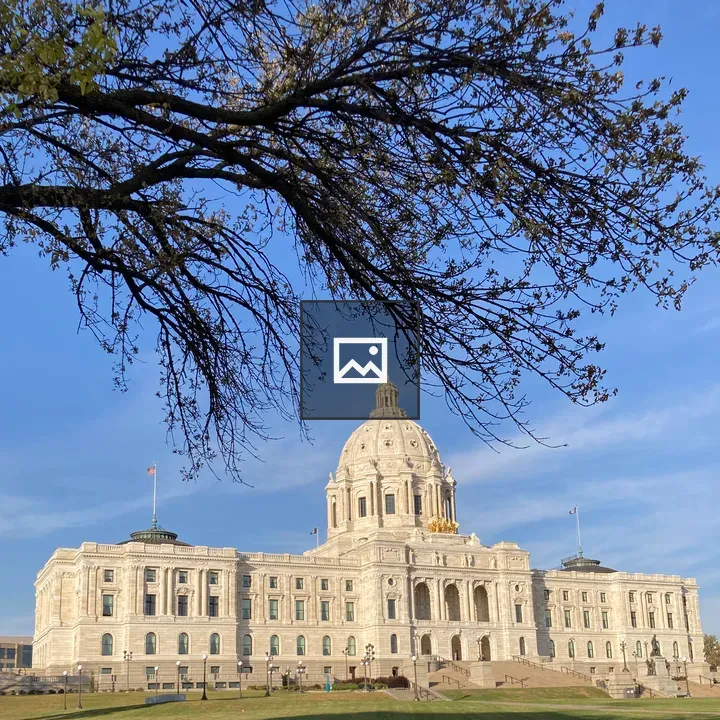 Minnesota Capitol Building Front View