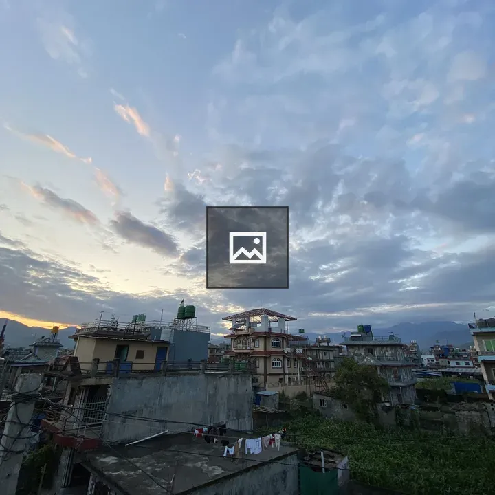 Cityscape at Dusk Panorama