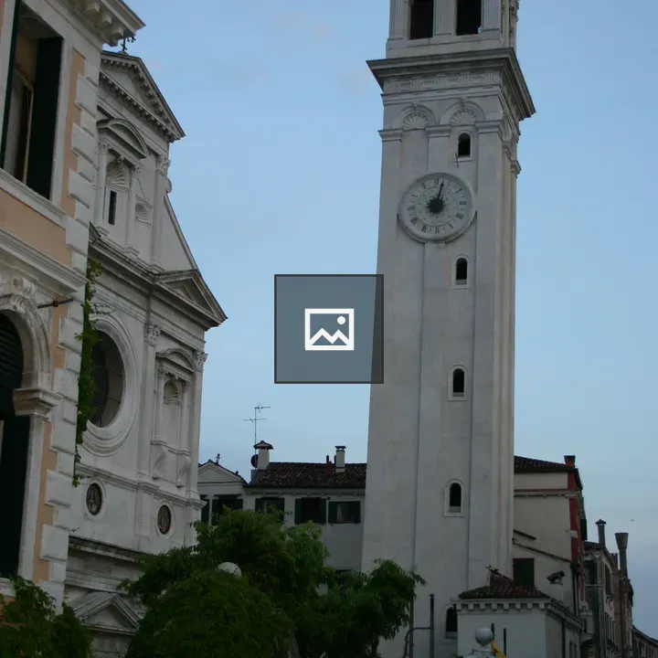 Clock Tower with Historic Buildings