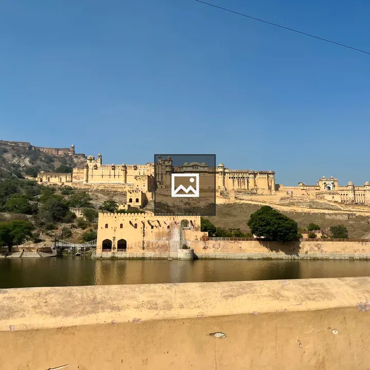 Amber Fort Across the Water